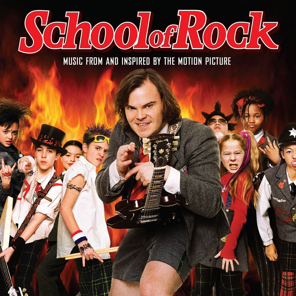 Саундтрек WM School of Rock (Music From And Inspired By The Motion Picture) (Rocktober 2021/Limited/Orange Vinyl) стойки для духовых nuvo school desk 12 instruments