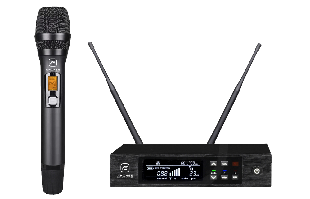 Радиосистемы с ручным микрофоном Anzhee RS400 H радиосистемы с ручным микрофоном lomeho lo u30