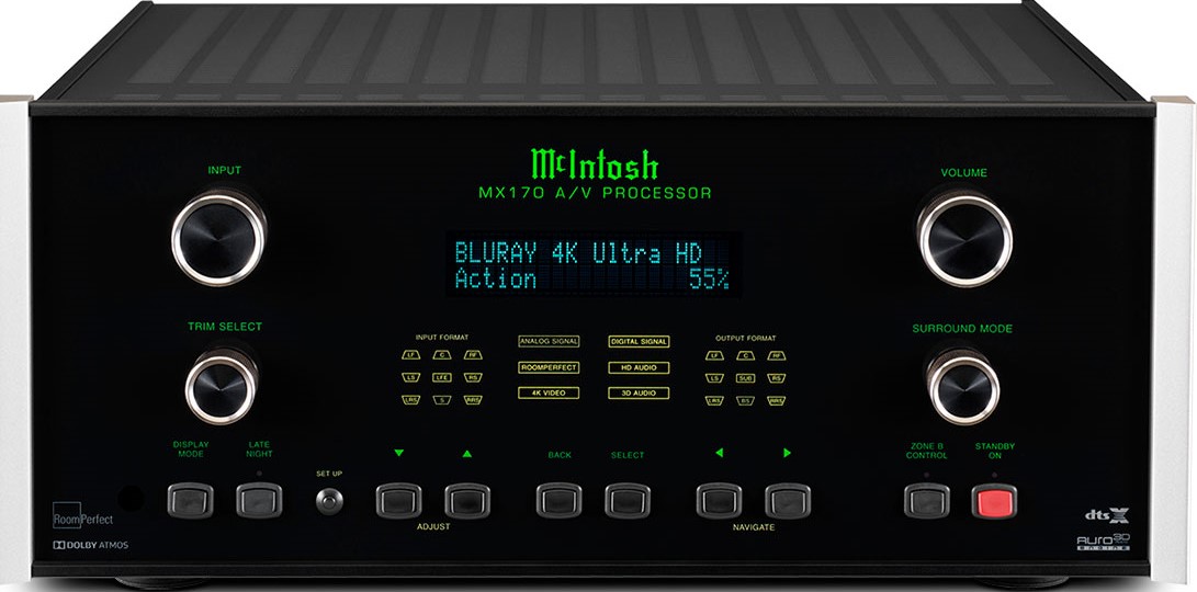AV процессоры McIntosh MX170