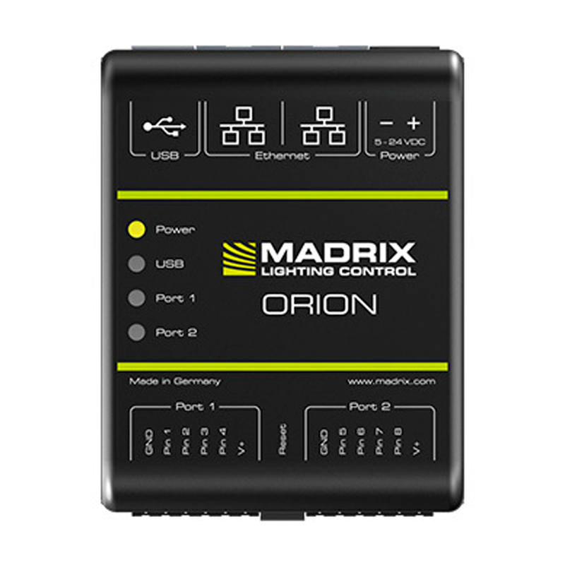 Аудиоинтерфейсы для профессиональной студии MADRIX IA-HW-001021 MADRIX ORION аудиоинтерфейсы для профессиональной студии donner livejack 2x2