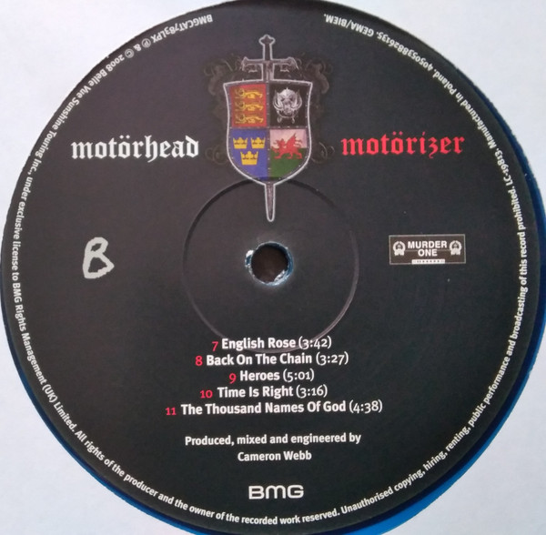 Рок IAO Motorhead - Motorizer (coloured LP) - фото 7