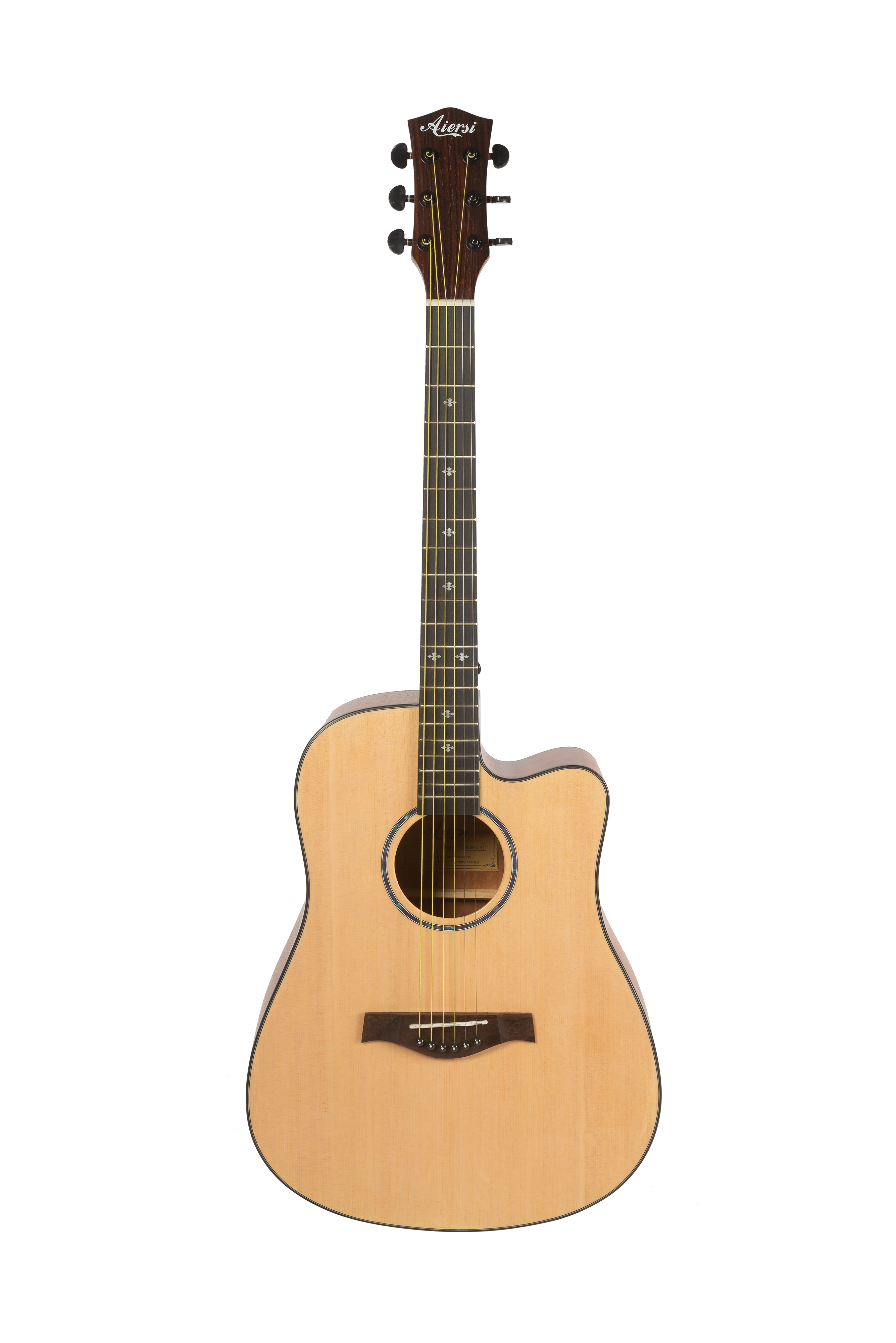 Акустические гитары Aiersi SG02SMC-41 акустические гитары kremona r35 steel string series
