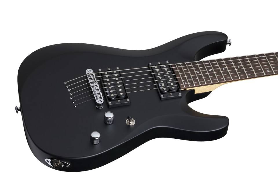 Электрогитары Schecter C-7 Deluxe SBK, цвет черный, размер Jumbo - фото 5