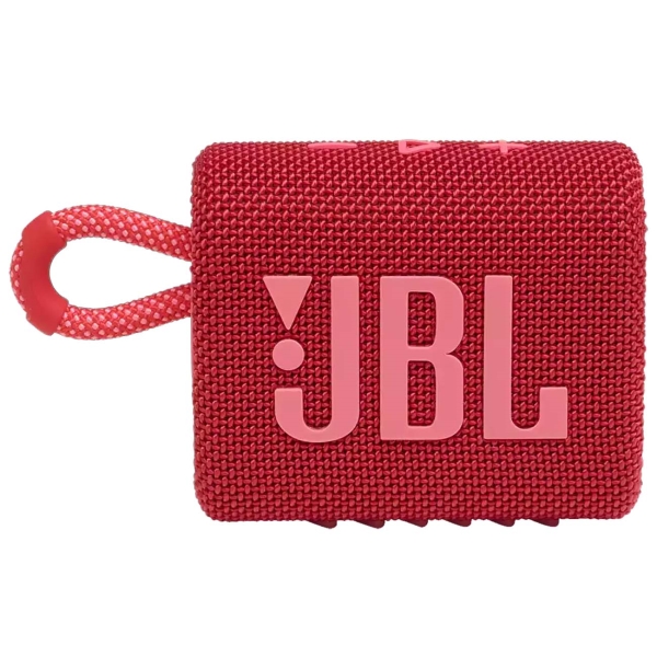 Влагозащищенные колонки JBL GO 3 red влагозащищенные колонки jbl go 3 teal