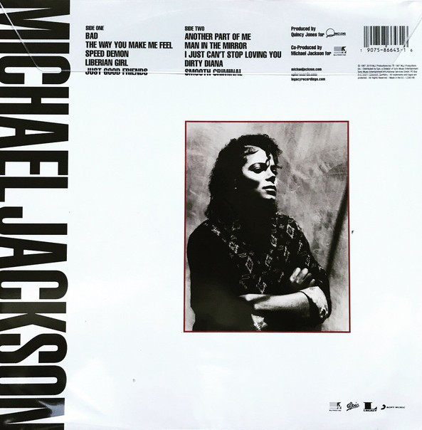 Электроника Sony Michael Jackson Bad (Limited Picture Vinyl) - фото 6