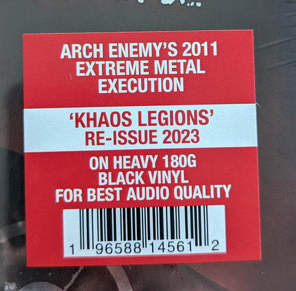 Металл Sony Music Arch Enemy - Khaos Legions (Black Vinyl LP) - фото 6