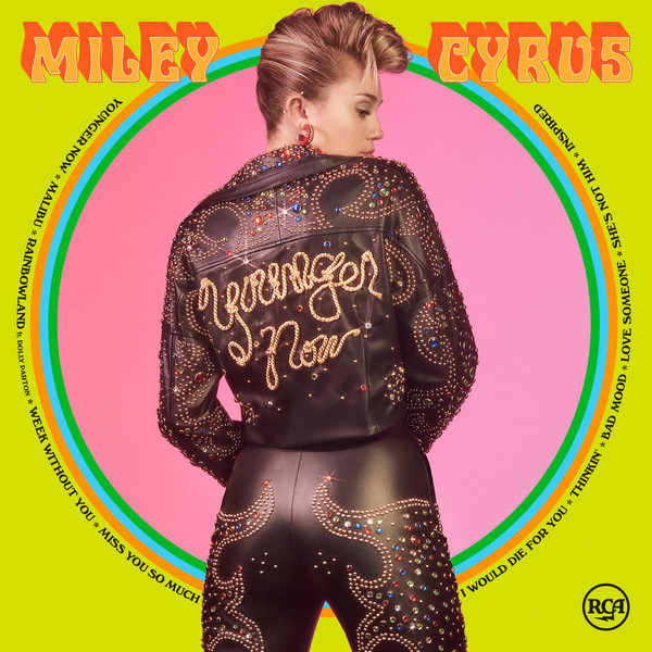 Рок Sony Miley Cyrus Younger Now (Gatefold) large size ladies spring 2022 new fat younger sister brim show thin split jacket fashion wide legged trousers two suits