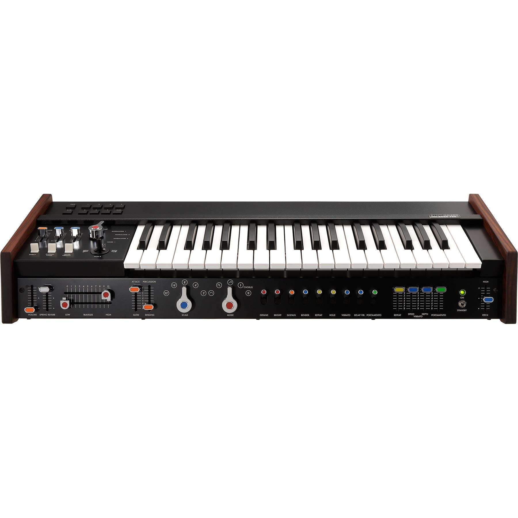 Синтезаторы KORG MINIKORG-700FS, цвет черный/коричневый - фото 7