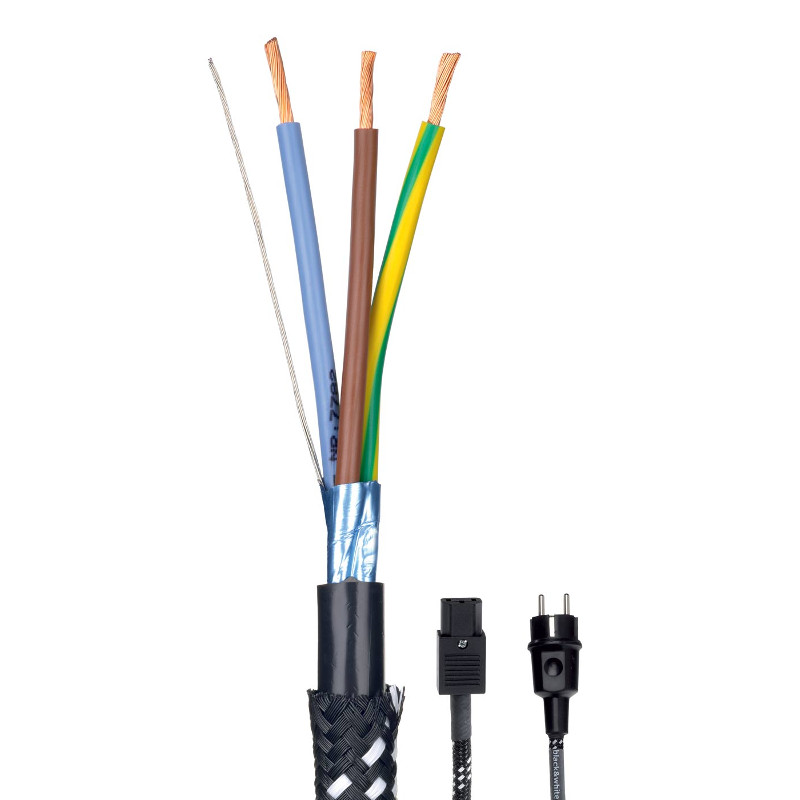 Силовые кабели In-Akustik Referenz Mains Cable AC-1502 1.0m #00716101 терморегулятор для кабеля для грунта серии caleo cable 15w caleo тр 50 белый