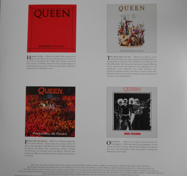 Рок USM/Universal (UMGI) Queen - Greatest Hits II (180 Gram Black Vinyl 2LP - фото 7