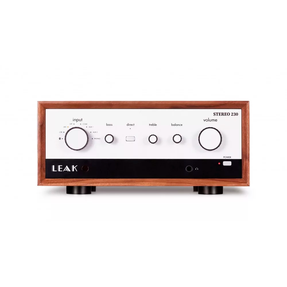 Интегральные стереоусилители Leak Stereo 230 Walnut, цвет светлое дерево - фото 6