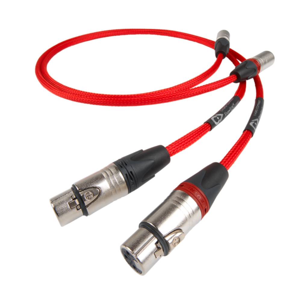 Кабели межблочные аудио Chord Company ShawlineX 2XLR to 2XLR 1m hdmi кабели chord company shawline hdmi aoc 2 1 8k 48gbps 3m