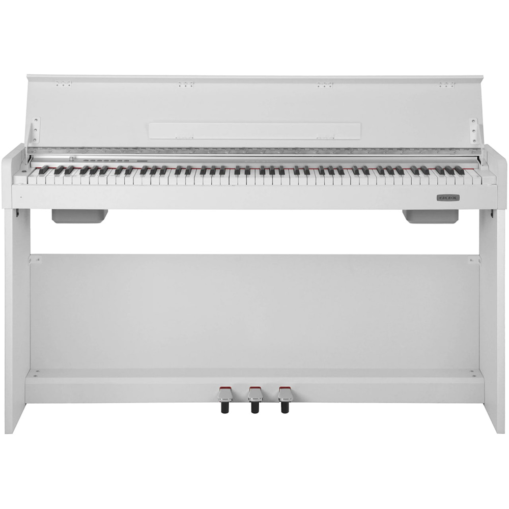 Цифровые пианино Nux WK-310-White 88 клавишной клавиатурой электронных пианино крышка pleuche липучки украшен бахромой красивые
