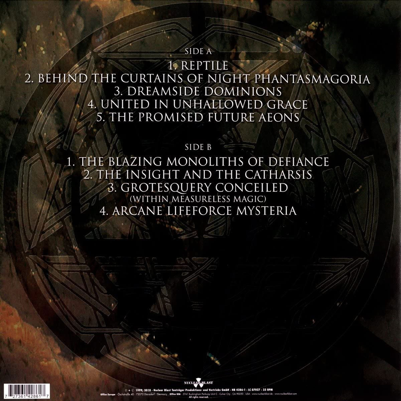 Металл Nuclear Blast Dimmu Borgir - Spiritual Black Dimensions (180 Gram Black Vinyl LP) - фото 4