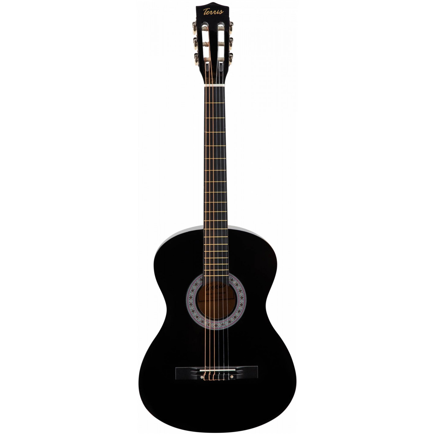Классические гитары Terris TC-3805A BK классические гитары terris tc 390a na